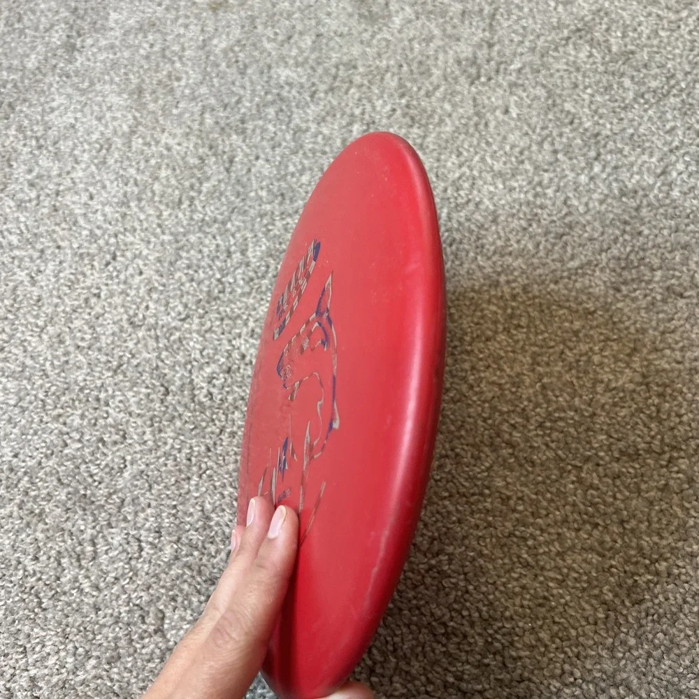 Innova Shark Mid-Range Disc Golf Disc Red PDGA Approved 1402 Stable Thrower Used